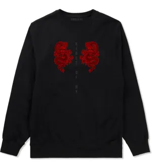 2 Chinese Dragon Crewneck Sweatshirt