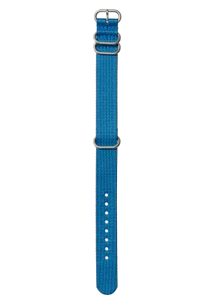 20mm Nylon #TIDE One Piece Band - Navy / Blue