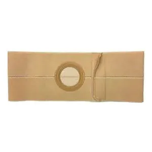 9" Left, Beige, Regular Elastic, Nu-Form Belt, Prolapse Flap, Extra Large, 2-5/8" Opening Placed 1-1/2" From Bottom