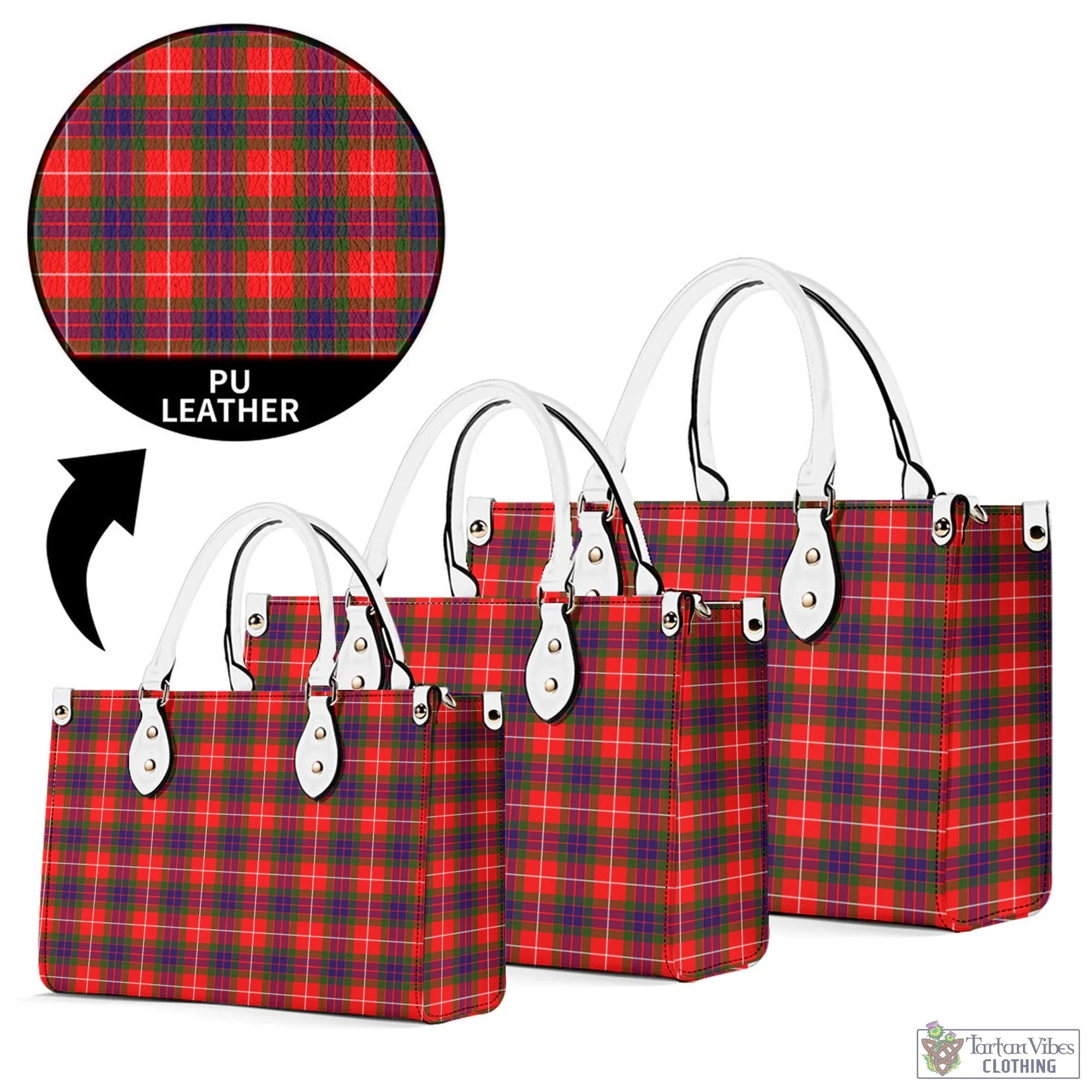 Abernethy Tartan Luxury Leather Handbags