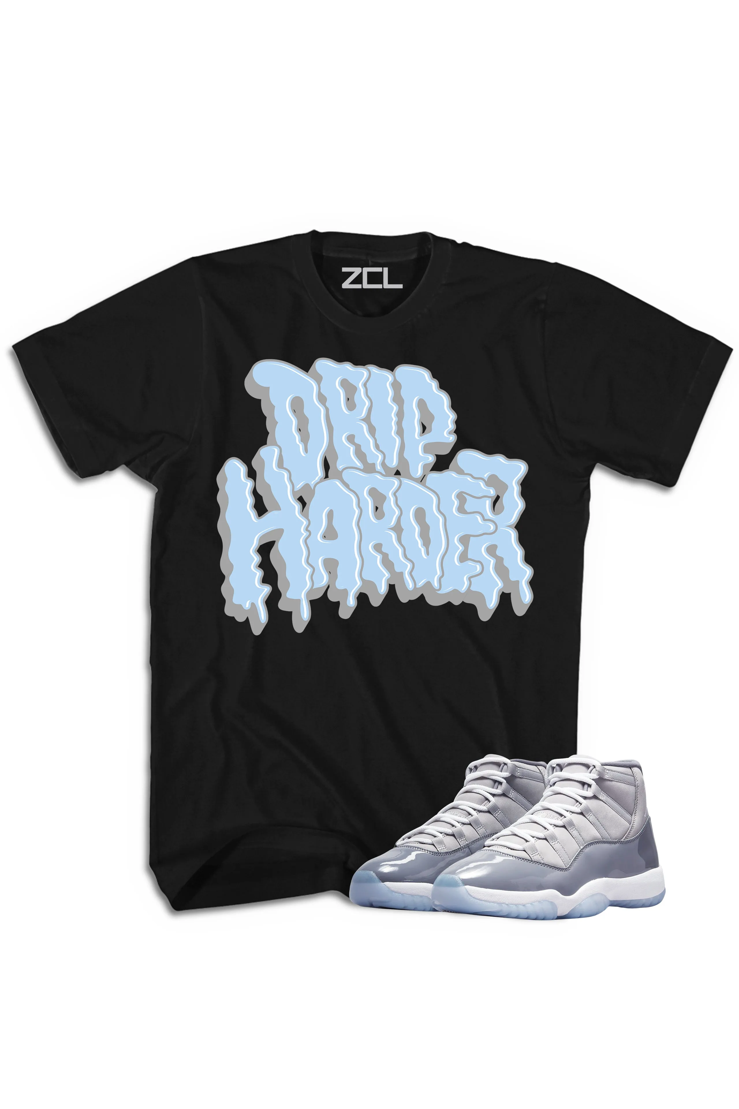 Air Jordan 11 "Drip Harder" Tee Cool Grey