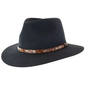 Akubra Banjo Paterson Hat - Graphite Grey