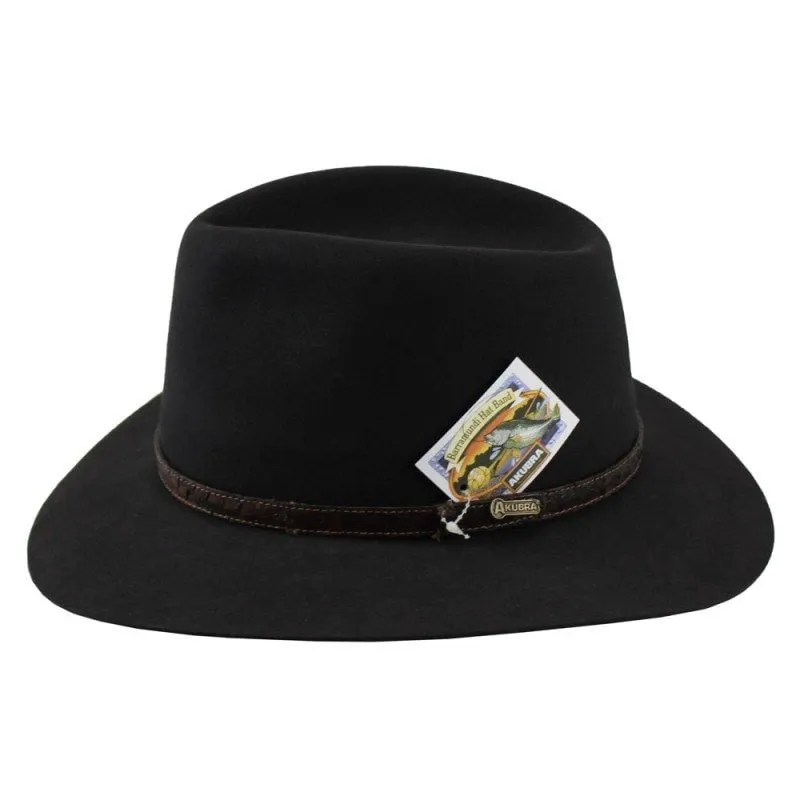 Akubra Banjo Paterson Hat - Graphite Grey