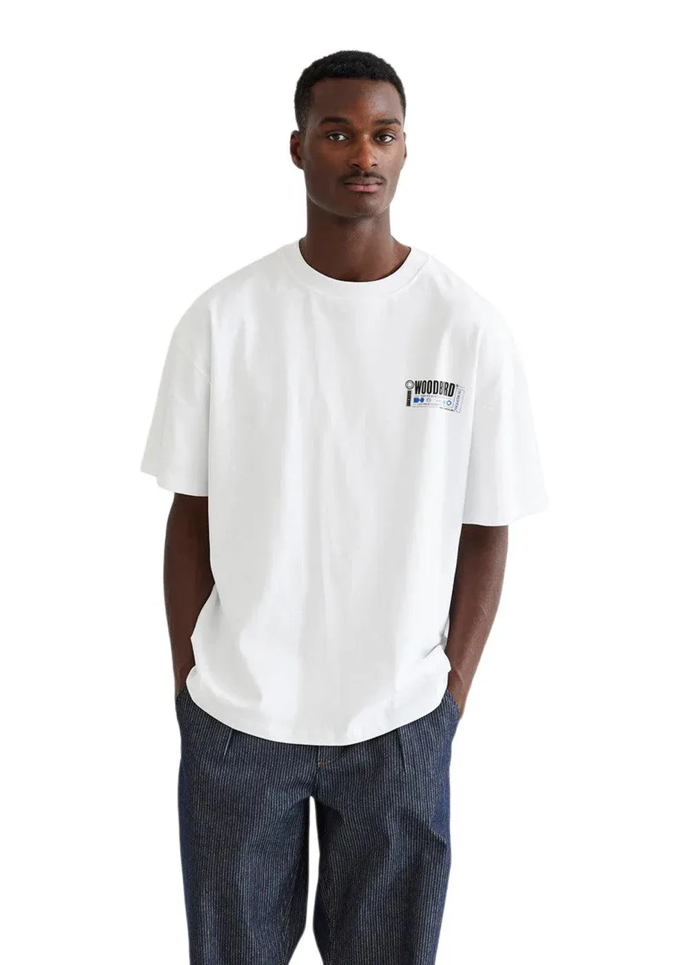 Baine Train Tee - White