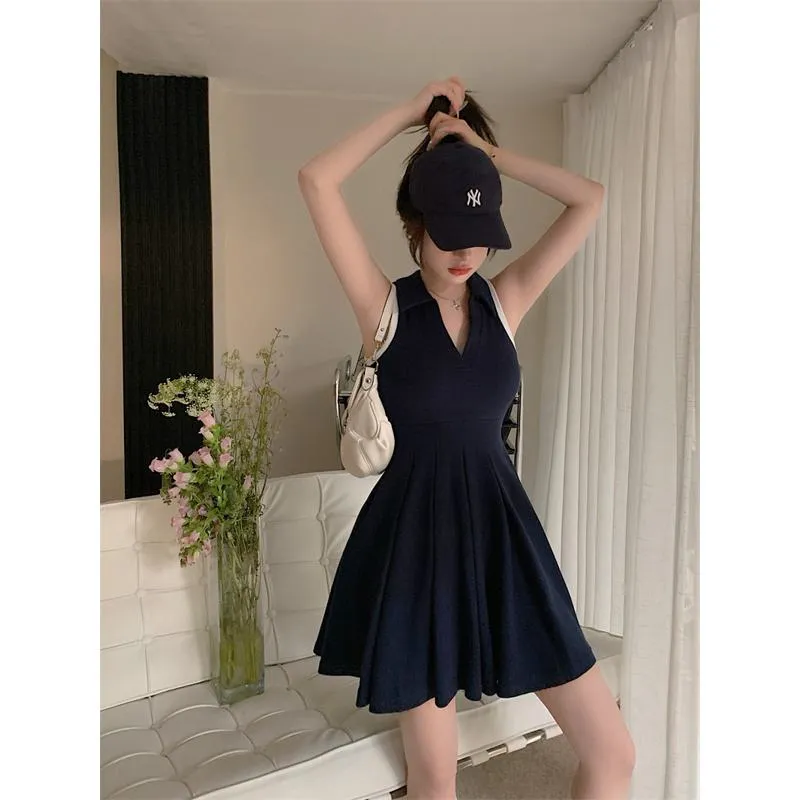 Bubble Sleeve Suit Two-Piece Set Chic Casual Dress