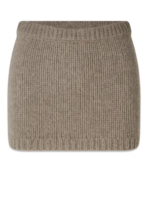 Canada Mini Skirt - Hazelnut