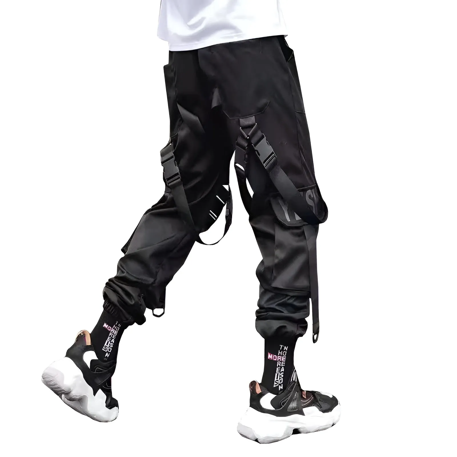 Cargo Joggers With Straps