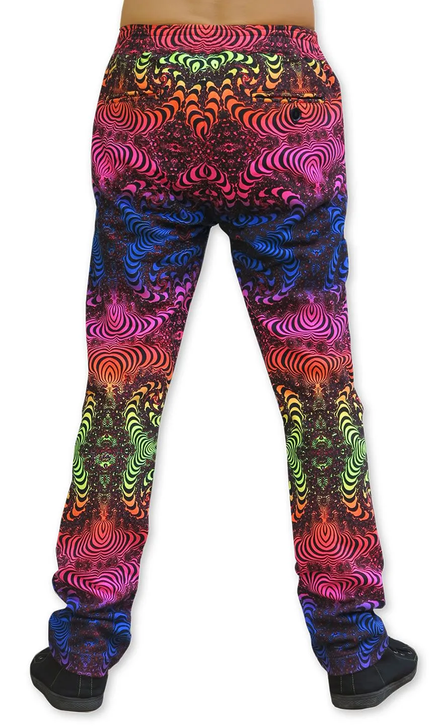 Chillout Pants : Rainbow Fractal