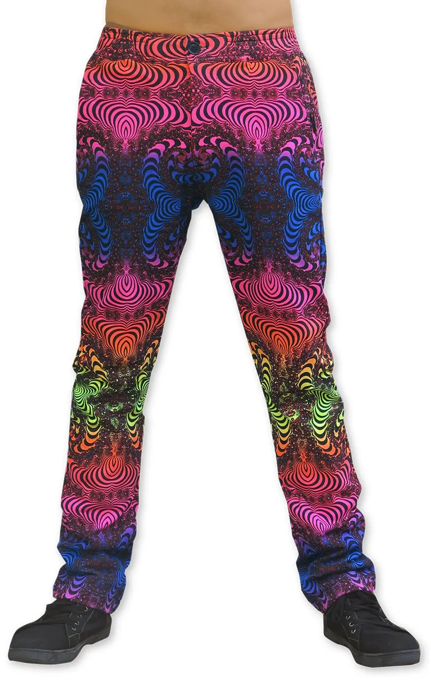 Chillout Pants : Rainbow Fractal