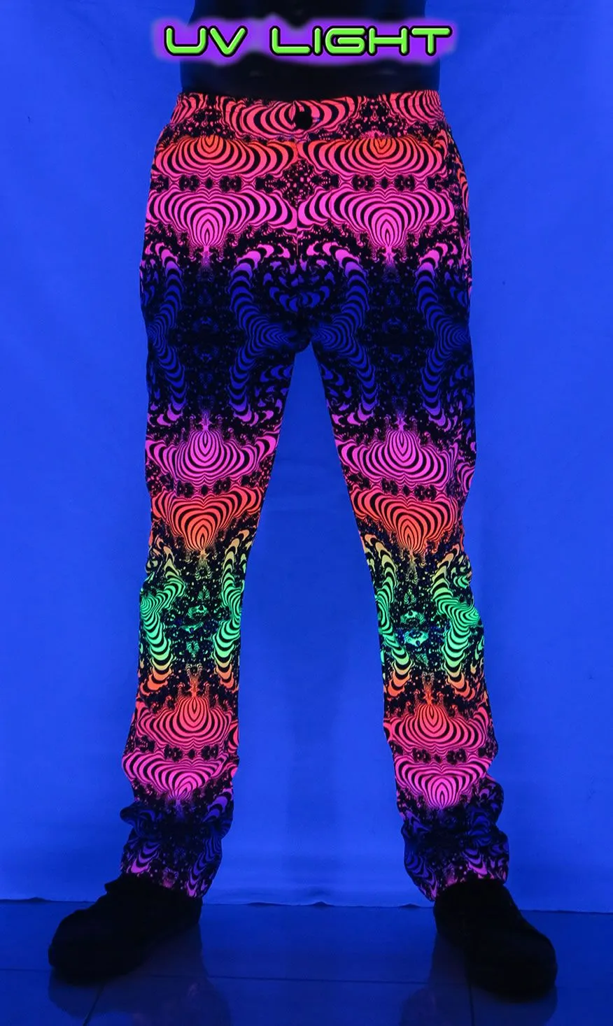 Chillout Pants : Rainbow Fractal