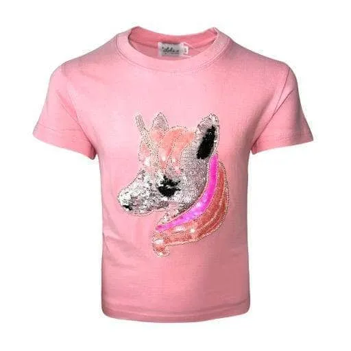 Fancy Unicorn Sequin Tee