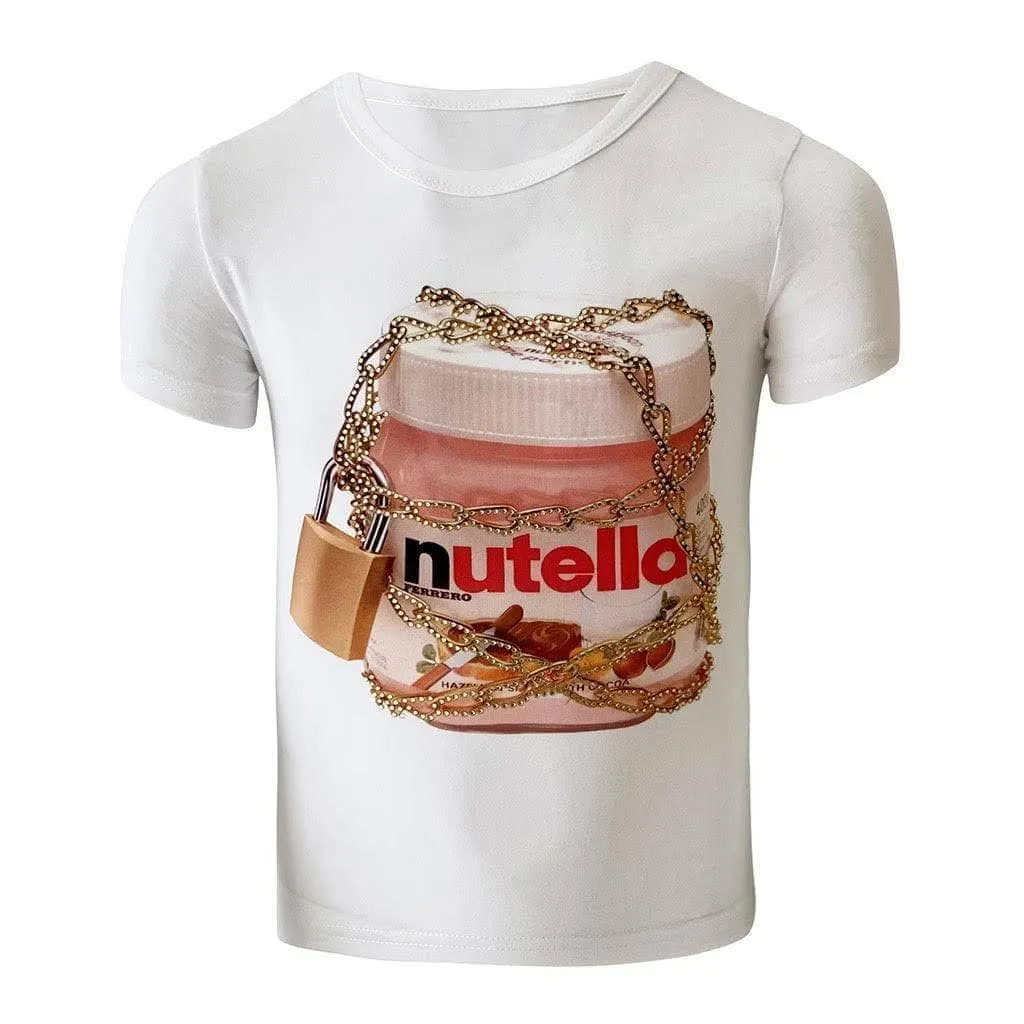 Forbidden Nutella Tee White