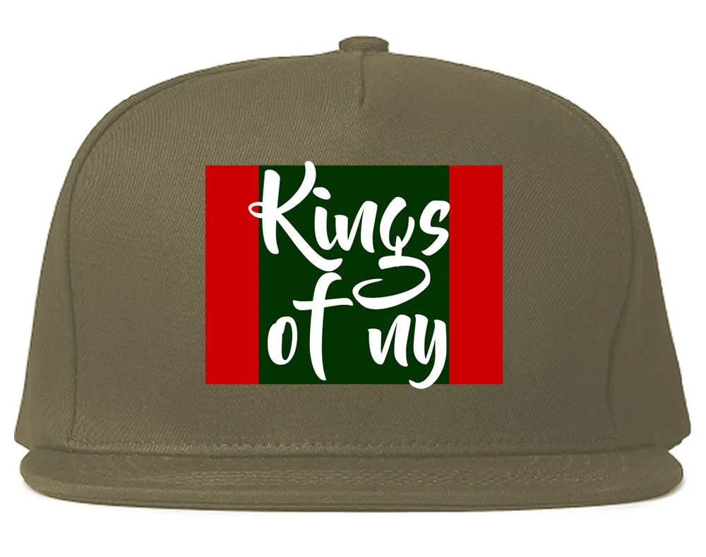 Green Red Banner Logo Snapback Hat Cap