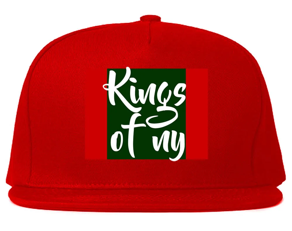 Green Red Banner Logo Snapback Hat Cap