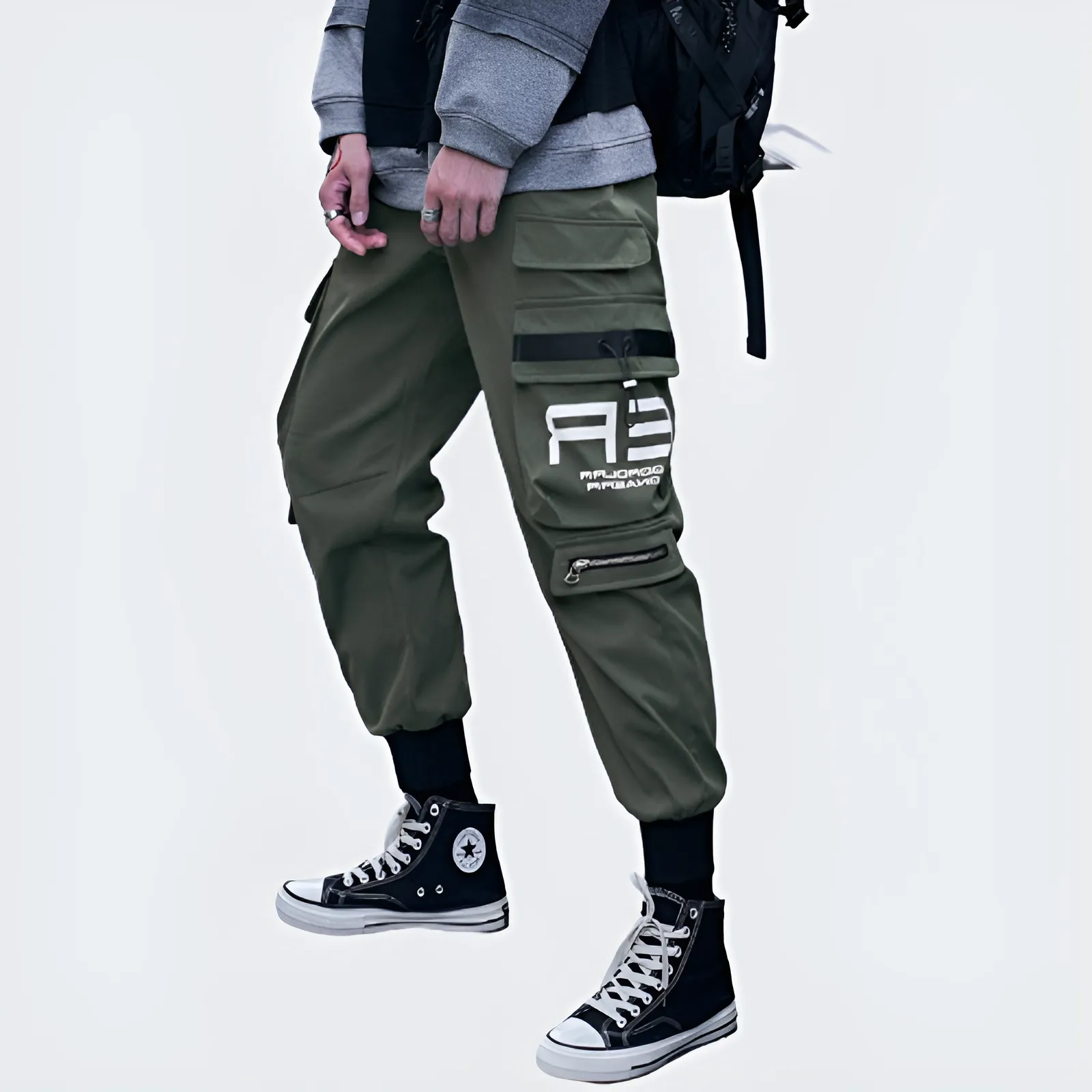 Green Techwear Pants