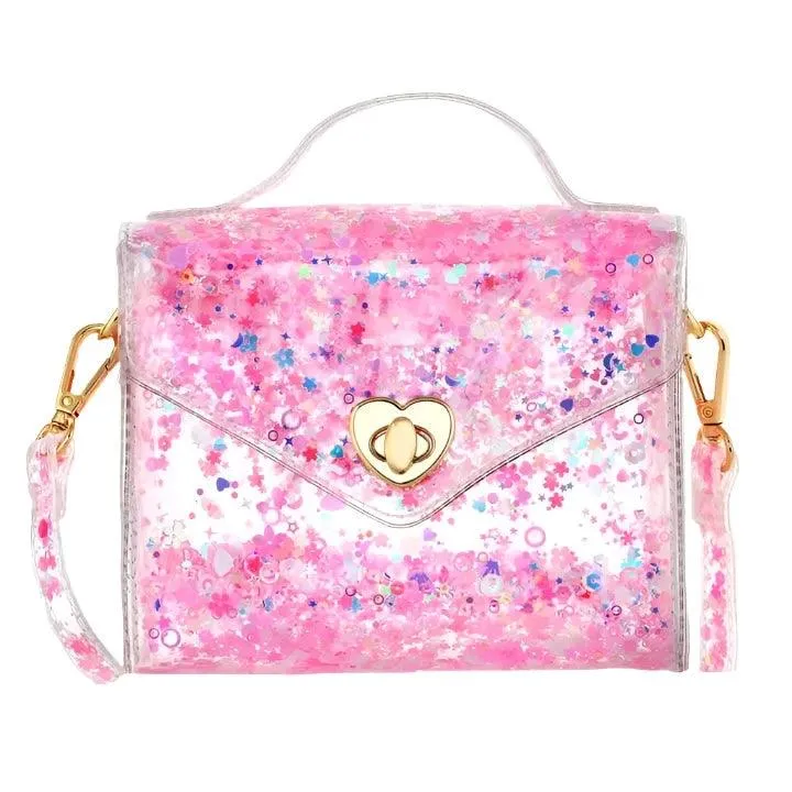 Handbags | Gussie- Pink Sparkle | Carrying Kind