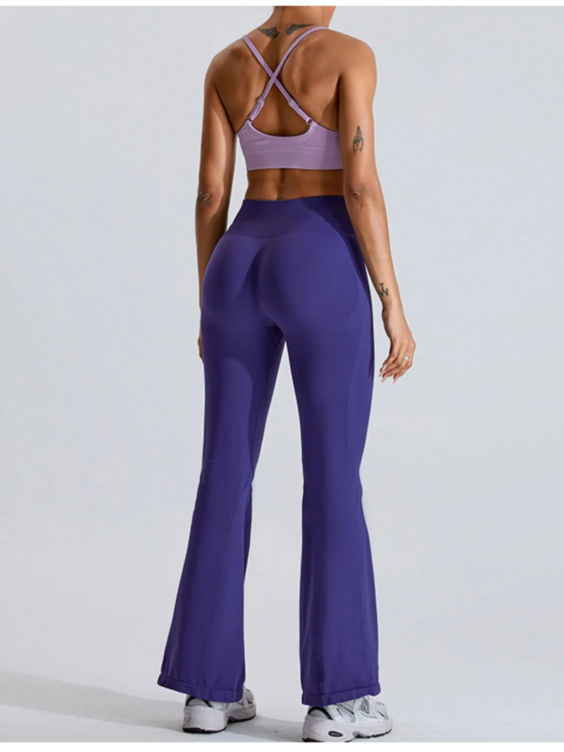 High Waist Bootcut Active Pants