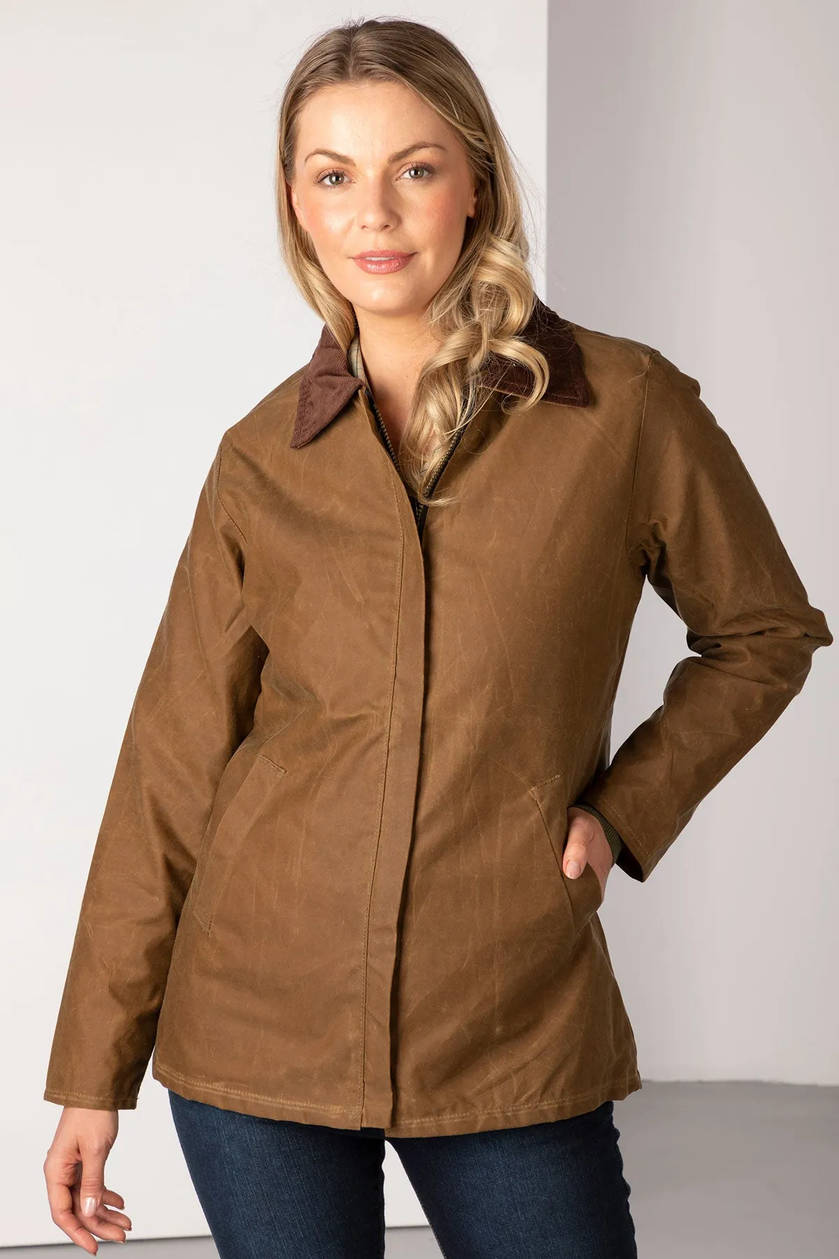 Ladies Wax Jacket - Cawood