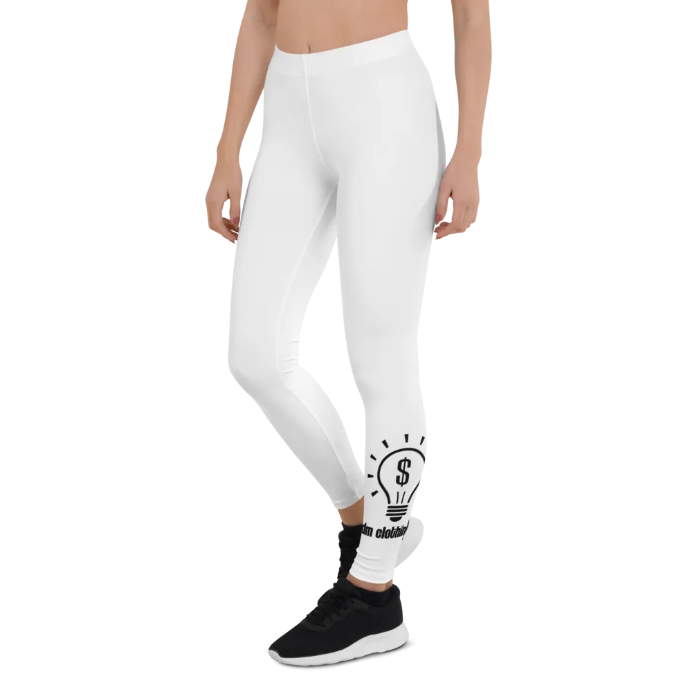 MDM Clothing Co. White Leggings