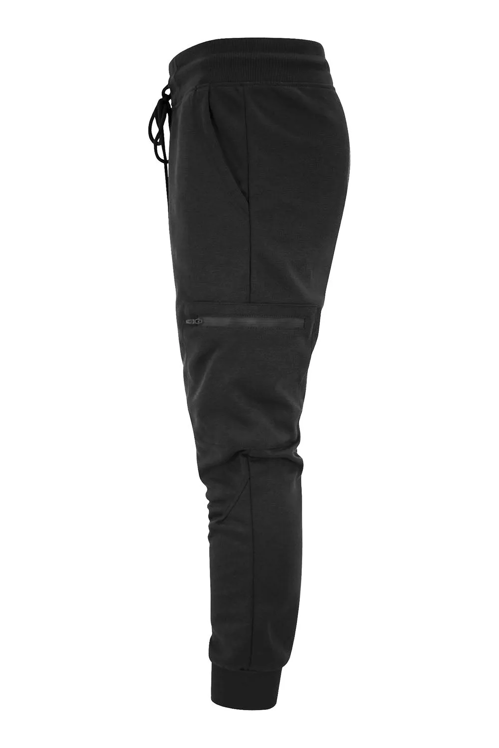 Men's Active Tech Fleece Cargo Jogger Pants