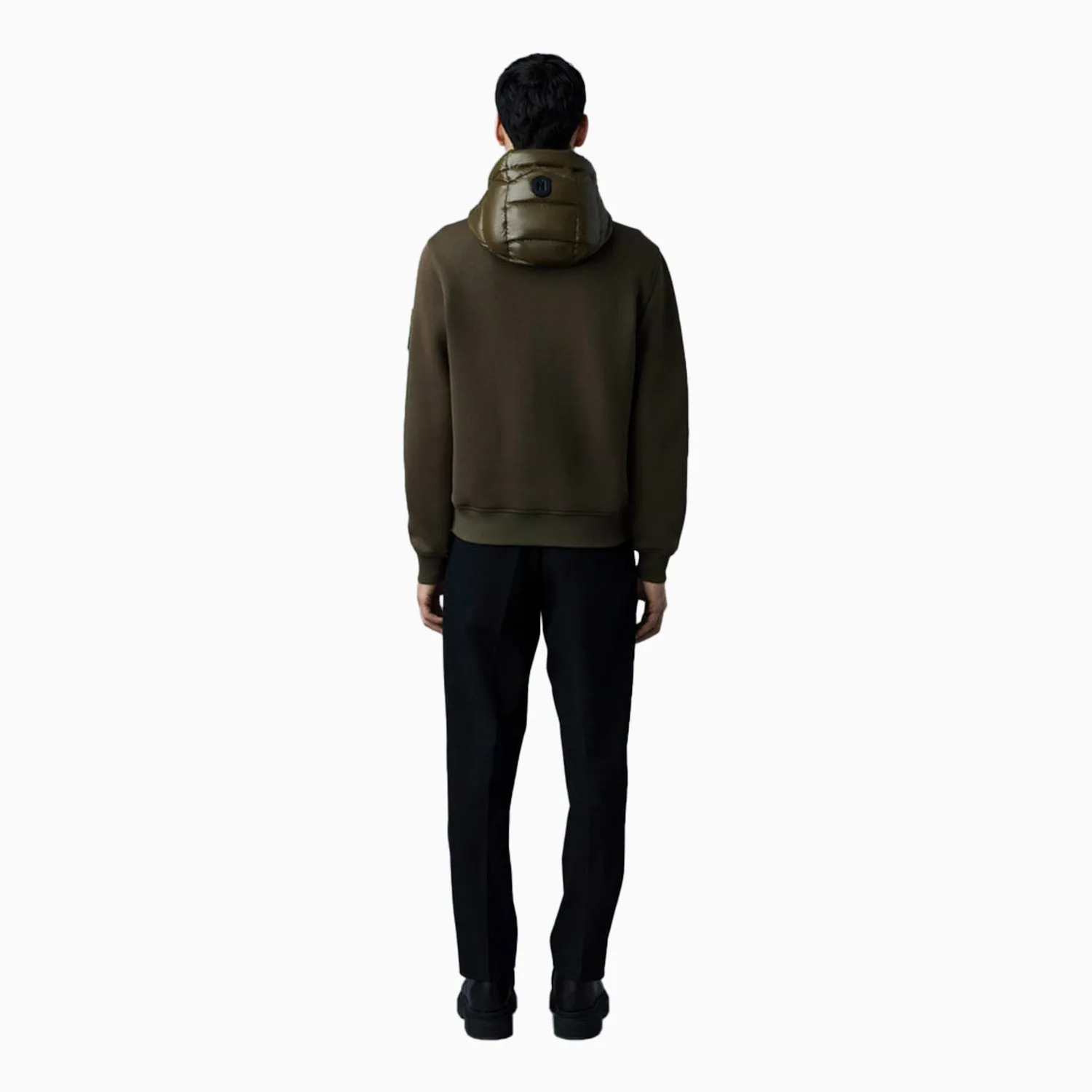 Men's Frank Double Face Jersey Bomber Jacket