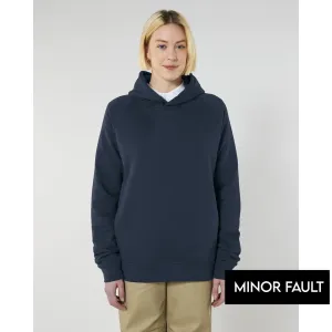 (Minor Fault) Navy Side Pocket Oversized Hoodie