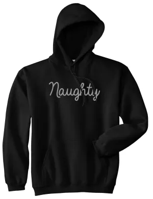 Naughty Script Bad Mens Pullover Hoodie