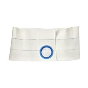 Nu-Hope Support Belt, Original Flat Panel, 3-1/4'' Stoma, 8'' Wide, Right, 1'' From Bottom, 2XL (47'' to 52'' Waist)