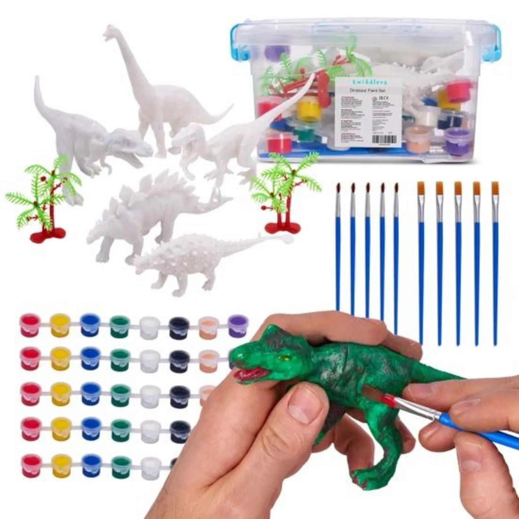 Paint Your Own Dinosaurs Kit