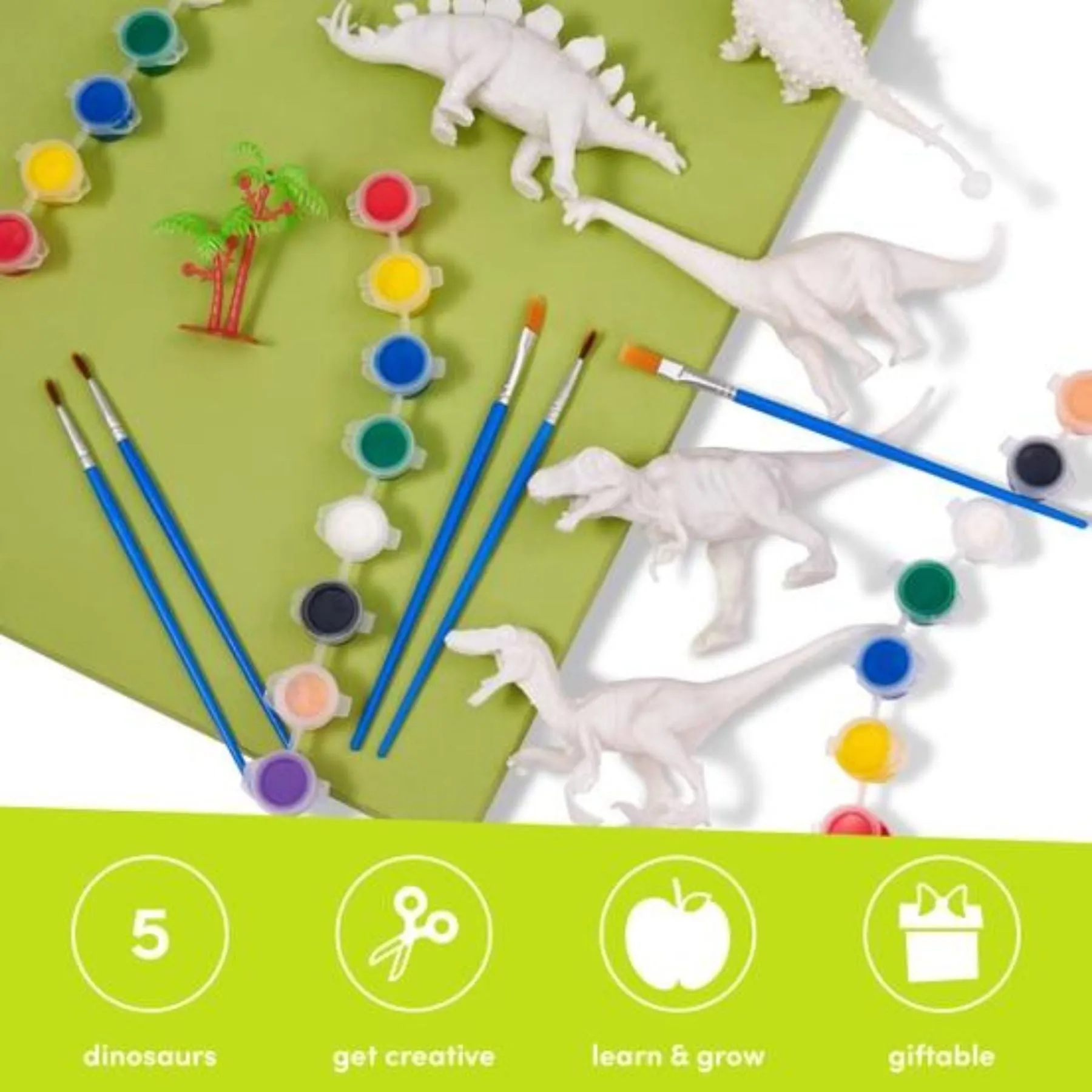 Paint Your Own Dinosaurs Kit