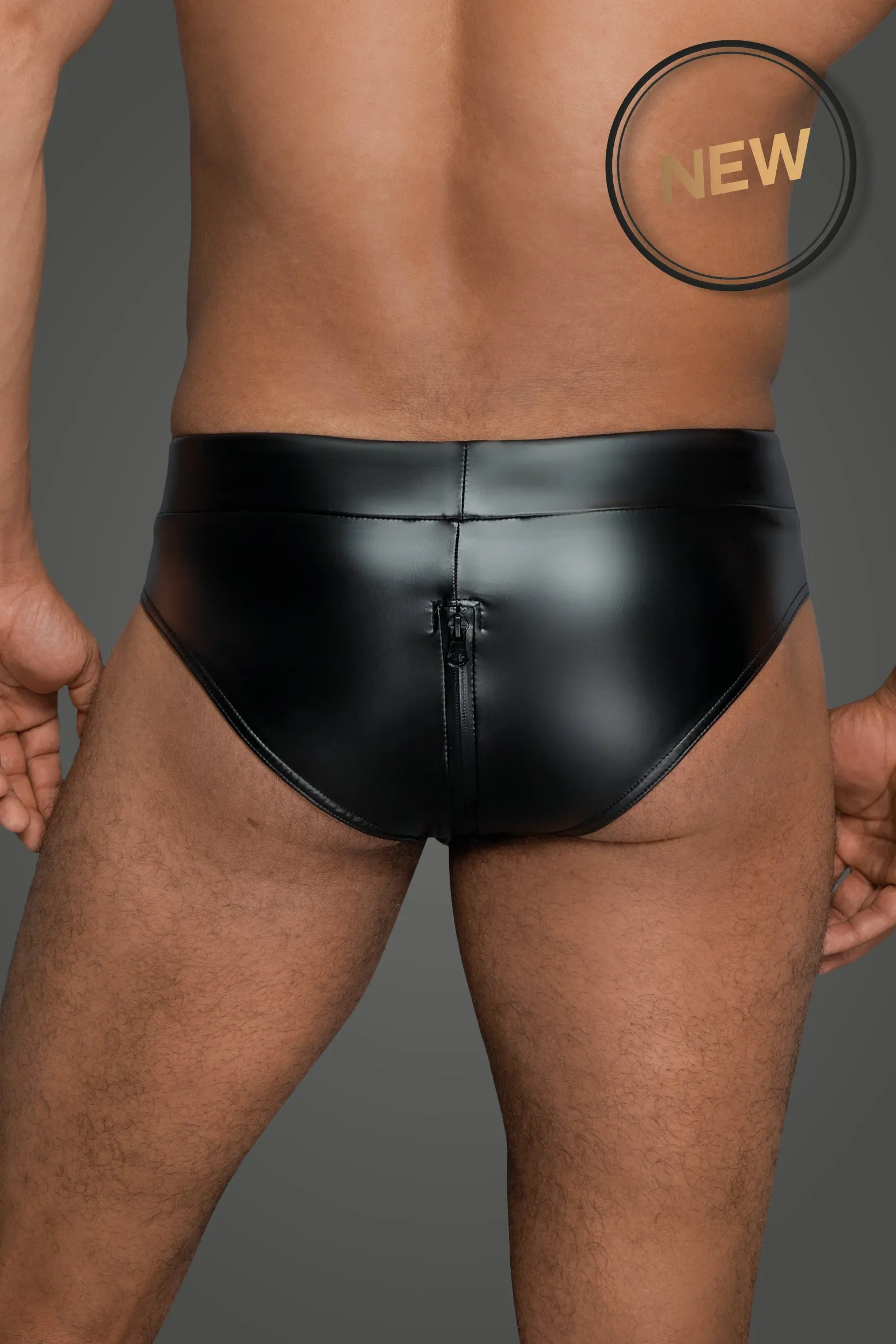 PVC Shorts with Continous Zipper