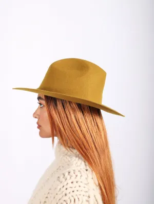 Ralph Wool Hat in Senape by Reinhard Plank