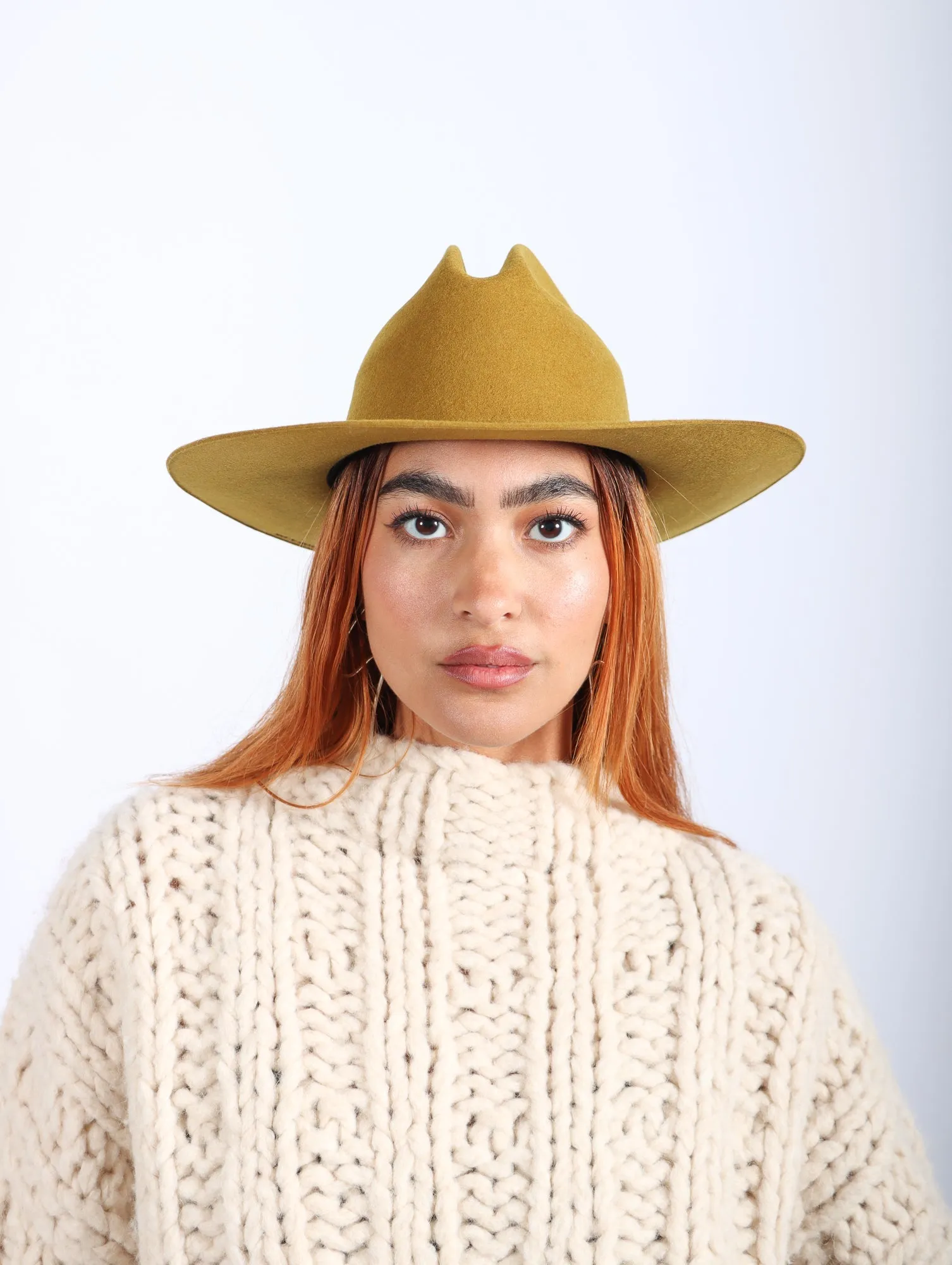 Ralph Wool Hat in Senape by Reinhard Plank