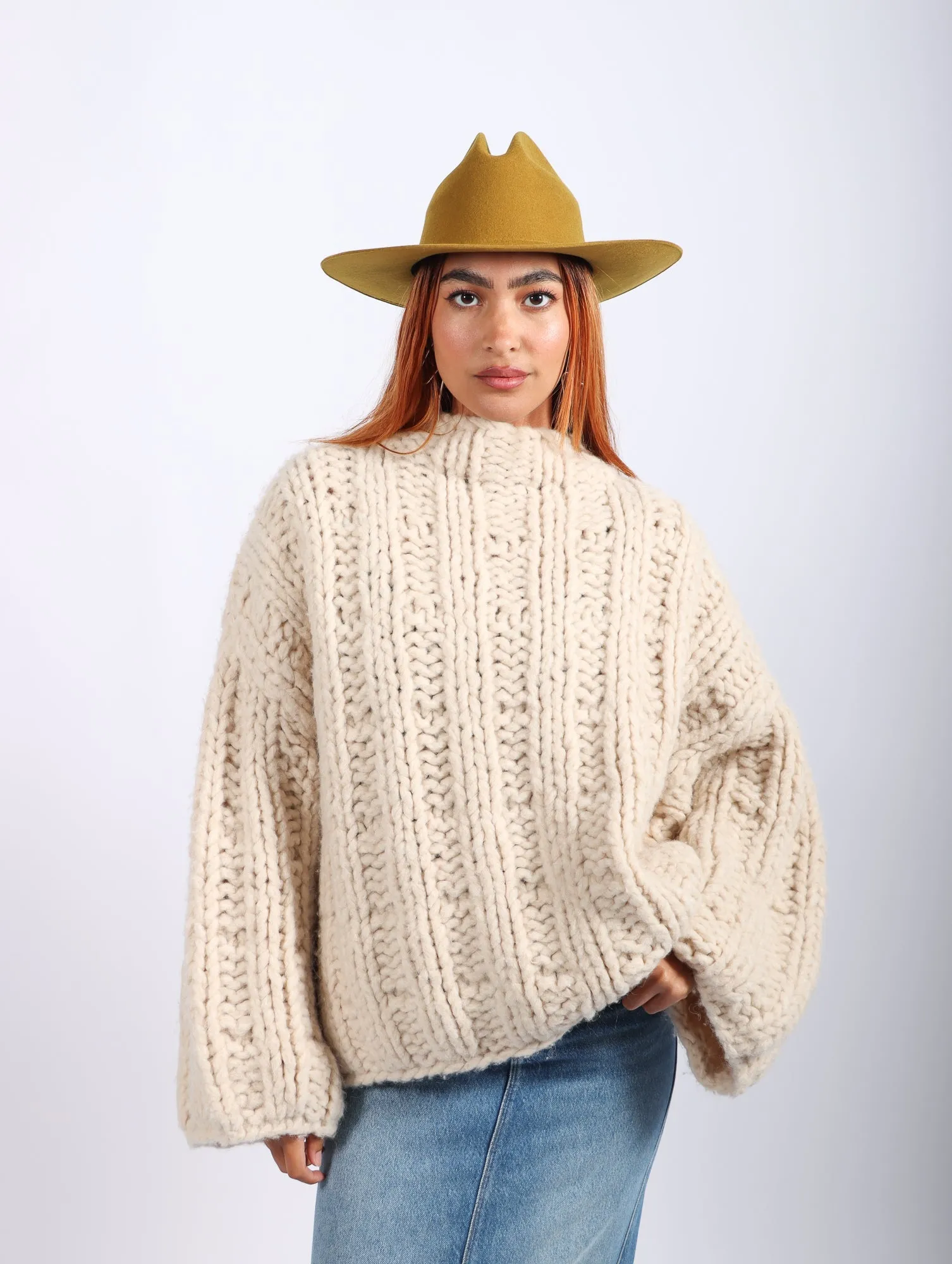 Ralph Wool Hat in Senape by Reinhard Plank