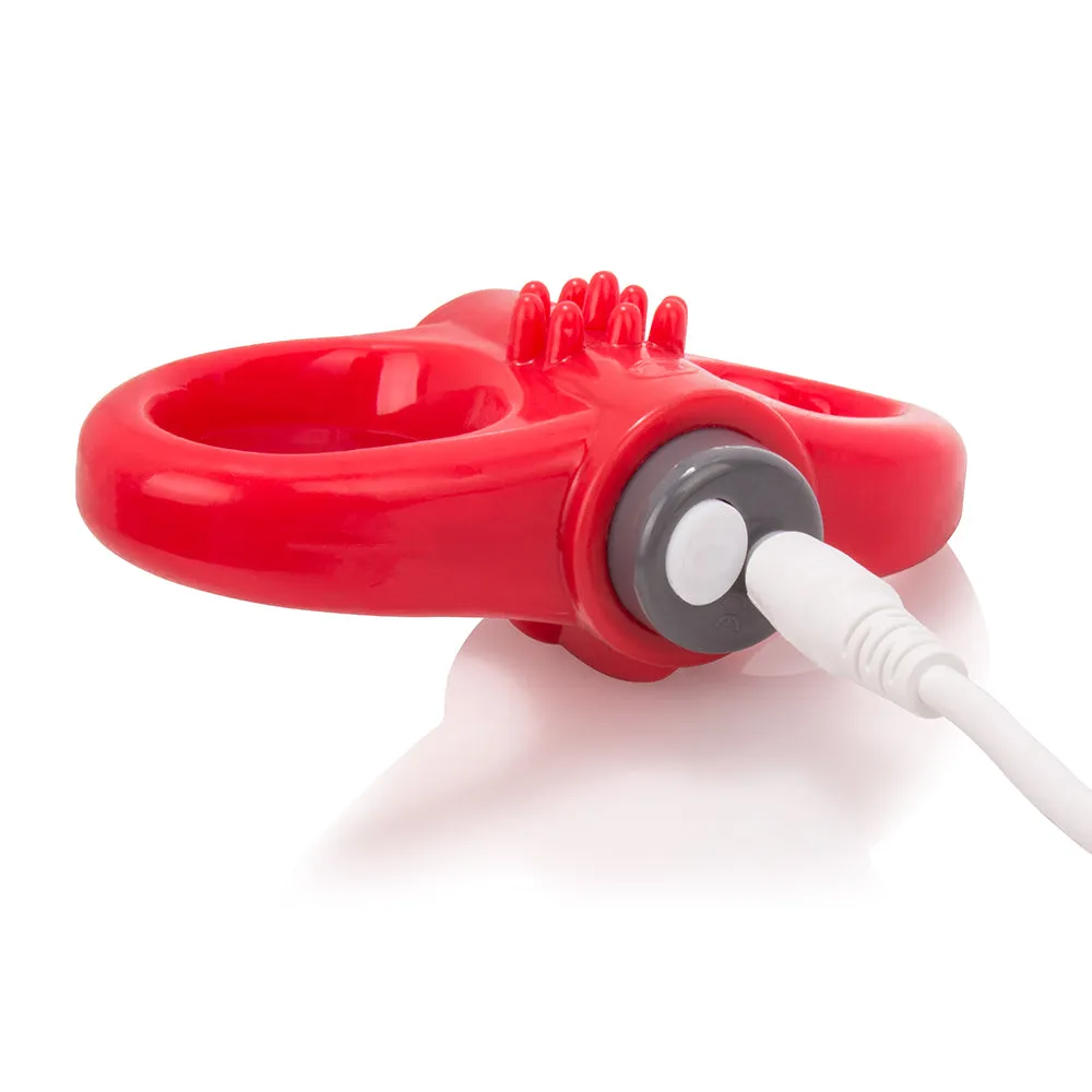 Screaming O Charged Yoga Vooom Mini Vibrator Red