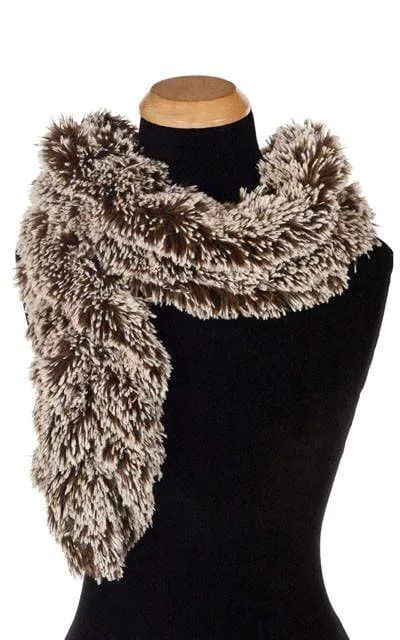 Scrunchy Scarf - Fox Faux Fur