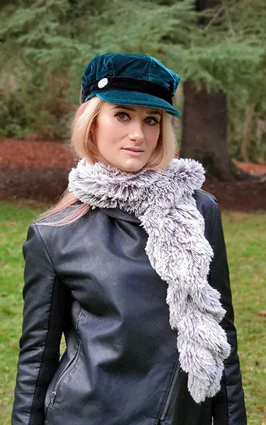 Scrunchy Scarf - Fox Faux Fur