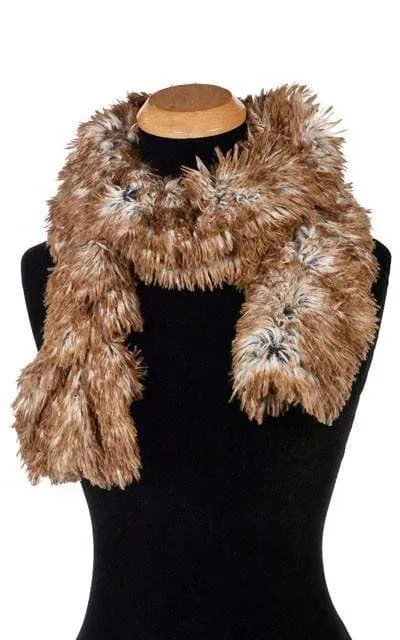 Scrunchy Scarf - Fox Faux Fur