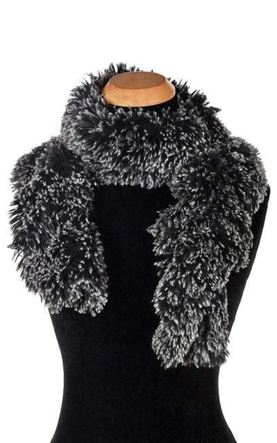 Scrunchy Scarf - Fox Faux Fur