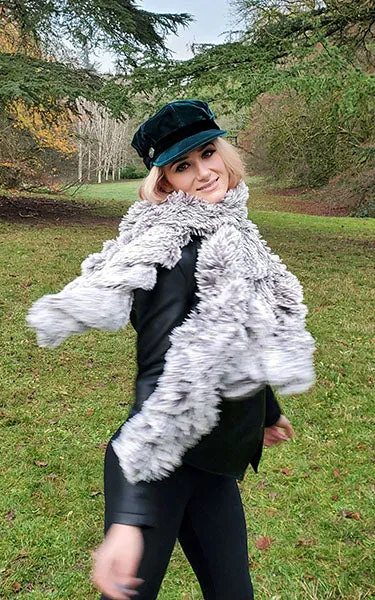 Scrunchy Scarf - Fox Faux Fur