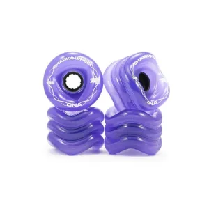 Shark Wheels Longboard - 72MM, 78A Transparent Purple DNA