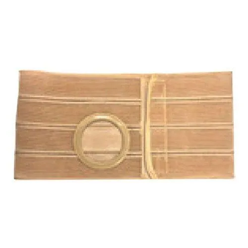 Special 9" Nu-Form Beige Support Belt 2-3/4" Center Belt Ring Contoured Left, Large, Cool Comfort Elastic