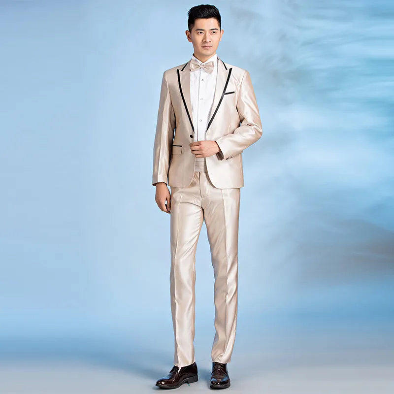 Suit Men Suit Groom Wedding Best Man Dress Slim Fit