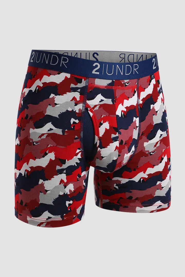 SWING SHIFT BOXER BRIEF - STAMPEDE