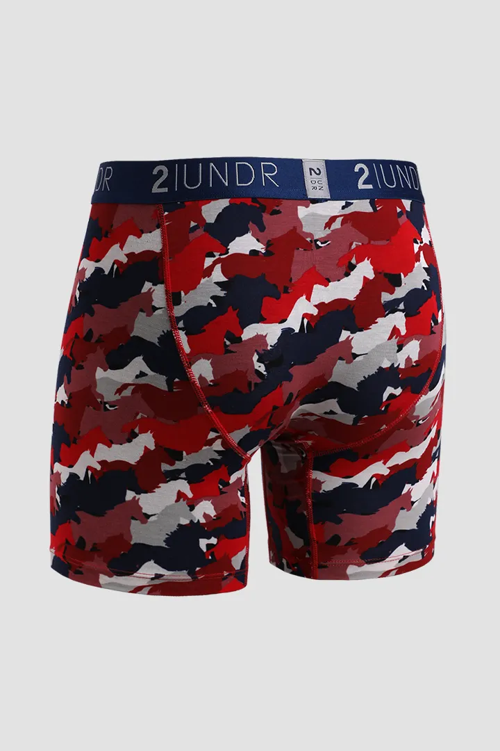 SWING SHIFT BOXER BRIEF - STAMPEDE