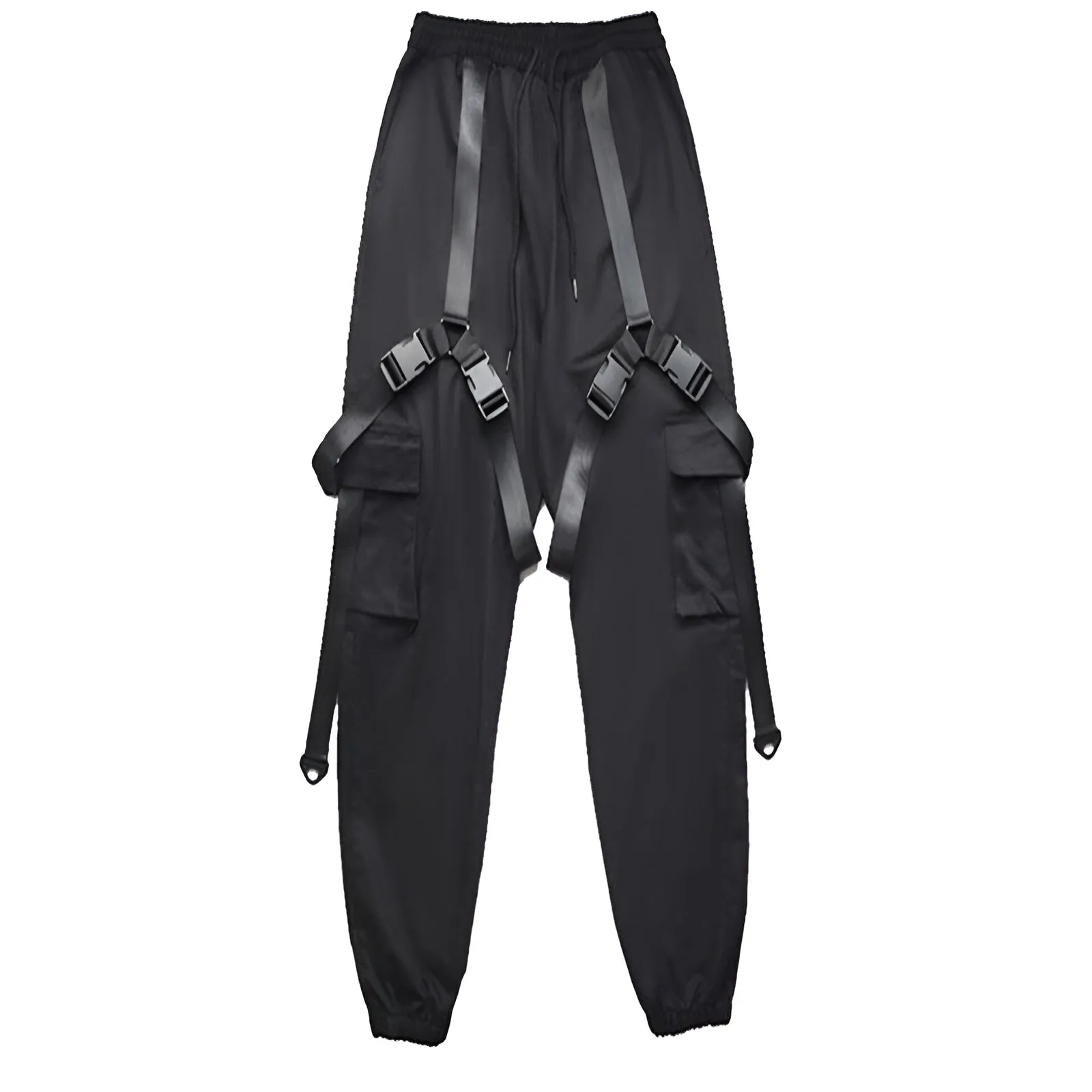 Techwear Buckle Cargo Pants