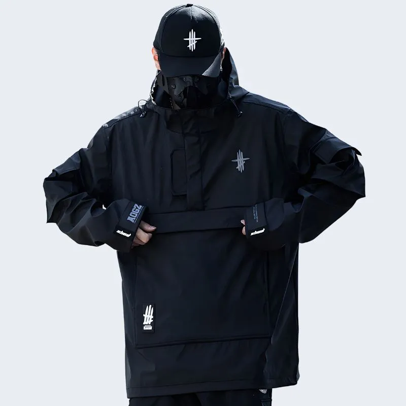 Techwear Zip Hoodie