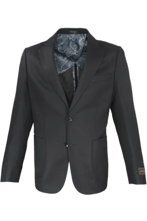 Tiglio Lux Lanificio Di Biella Sport Coat - Black