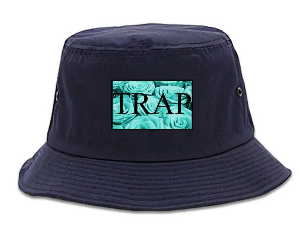 Trap Floral Pattern Bucket Hat