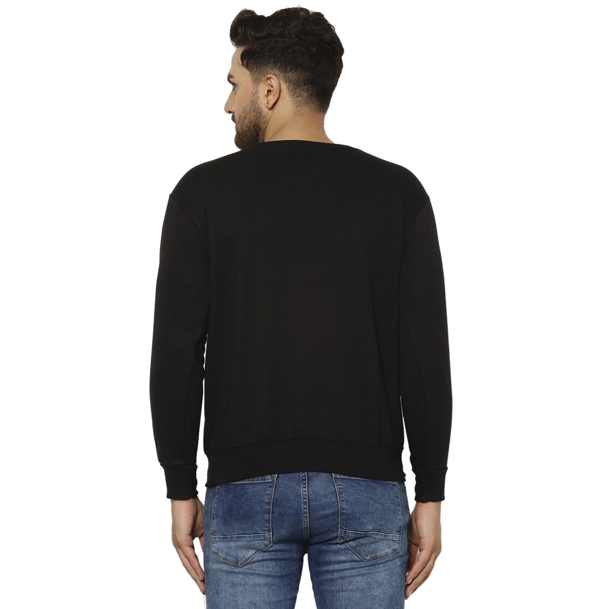 Vimal Jonney Fleece Round Neck Sweatshirt for Men